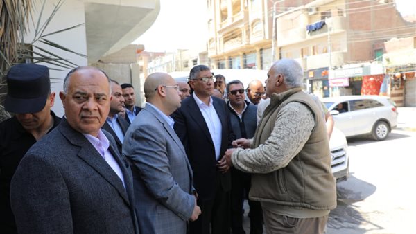 محافظ الجيزة من زيارة