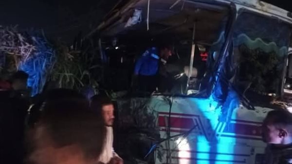 حادث أتوبيس مصنع