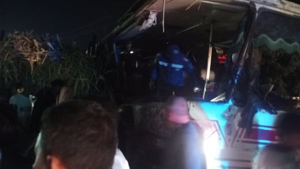 حادث تصادم أتوبيس