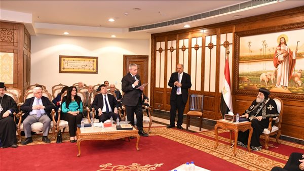 البابا تواضروس يستقبل