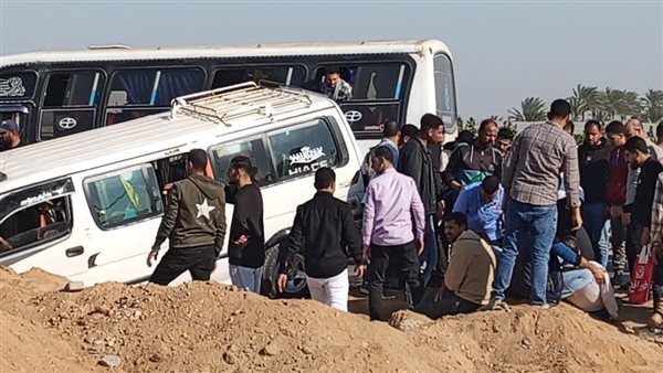 حادث تصادم بالمنوفية