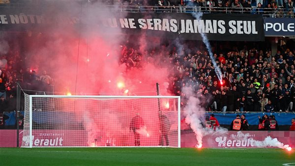 جانب من مباراة مونبيلييه