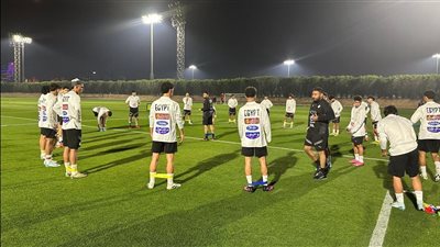 منتخب مصر للشباب يؤدي تدريبه الأول في الدوحة استعدادا لدورة قطر الدولية