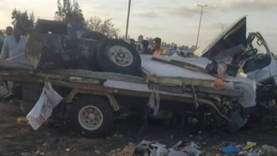 3 أشقاء ونجل عمهم.. مصرع 4 أشخاص إثر حادث تصادم في كفر الشيخ | بث مباشر