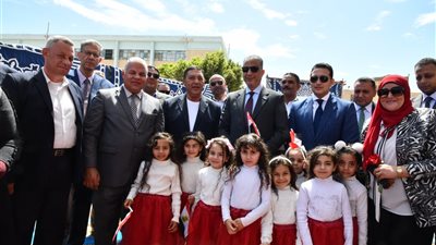 محافظ الفيوم يفتتح مدرسة وليدة الابتدائية بقرية سنهور البحرية بعد إحلالها وتجديدها