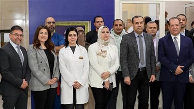إحدى الشركات تدعم مستشفى غرب النوبارية المركزي بأجهزة طبية حديثة