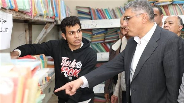 محافظ الجيزة خلال