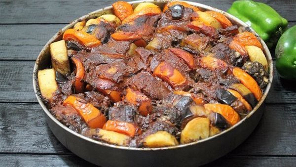 طريقة عمل صينية خضار