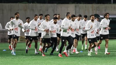 منتخب مصر يخوض تدريبه على ملعب أكاديمية الرجاء بالمغرب استعدادًا لمواجهة إثيوبيا في تصفيات كأس العالم 