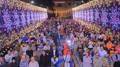 شبرا النملة قرية الشيخ الحصري تكرم 318 طالبًا بالمسابقة الرمضانية لحفظ وتجويد القرآن الكريم| صور