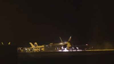 غارات أمريكية عنيفة على اليمن.. ومقتل وإصابة 8 من القيادات العسكرية الحوثية