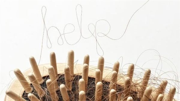 تساقط الشعر - تعبيرية