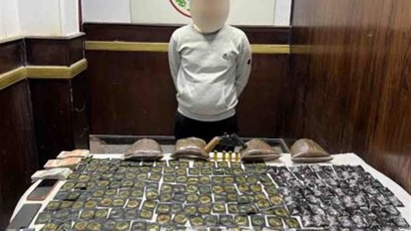 المتهم والمضبوطات