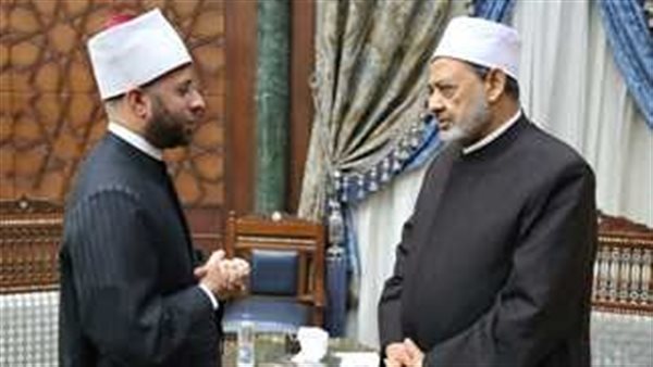 شيخ الأزهر ووزير