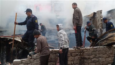 بـ6 سيارات إطفاء وإسعاف.. السيطرة على حريق في مصنع نسيج بقرية الناصرية بالغربية 