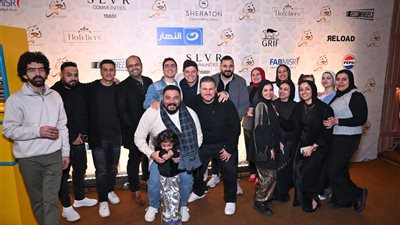 أبو الروس وقماح وأسامة الهادي ونجوم الأغنية في حفل إفطار على النيل |صور