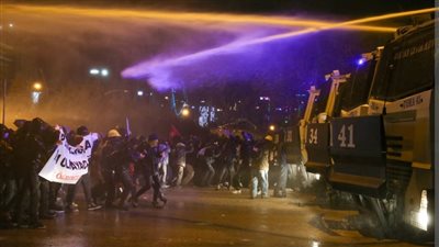 اعتقال 343 شخصًا خلال مظاهرات في مدن تركية