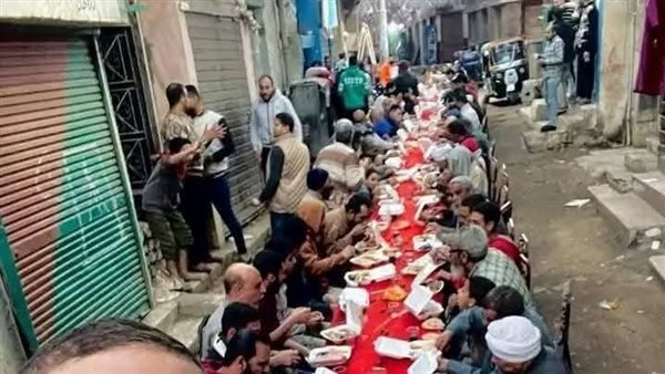 جانب من المائدة 