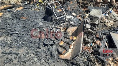 شهود عيان يروون تفاصيل حريق معرض أهلا رمضان بالمنيا: الخسائر بالآلاف وربنا يعوض علينا | بث مباشر