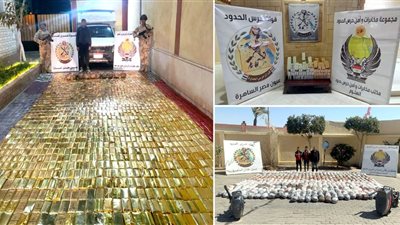 قوات حرس الحدود تحبط عددا من محاولات التهريب على مختلف الاتجاهات الاستراتيجية للدولة