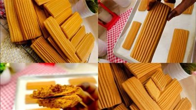 بالطعم الفلاحي| طريقة عمل بسكويت العيد نجلاء الشرشابي بالكيلو