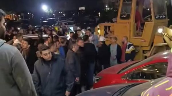 ونش يتسبب في تحطم