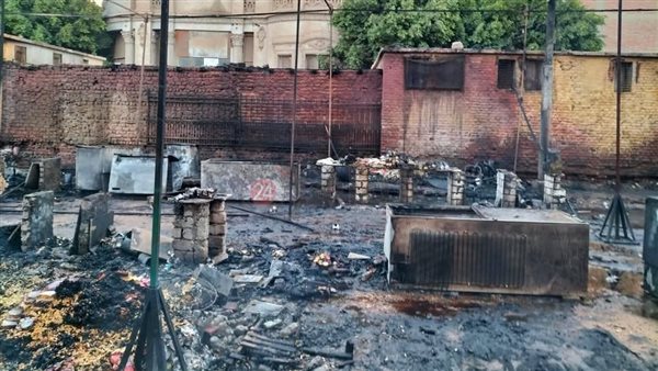 حريق المنيا 