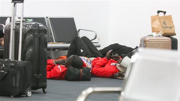 لاعبو منتخب جنوب