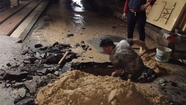 إصلاح كسر ماسورة