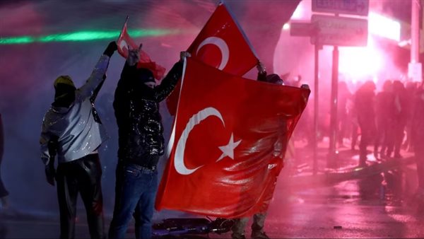المظاهرات في تركيا