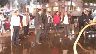 محافظ المنيا: الانتهاء من إصلاح كسر ماسورة مياه على كورنيش النيل وإعادة فتح الطريق