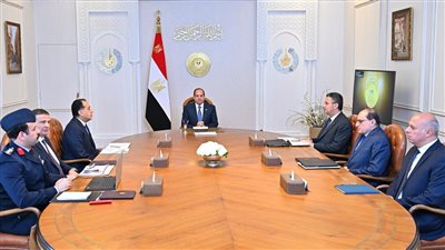 السيسي يبحث وضع المخزون الاستراتيجي من السلع الغذائية بالتنسيق مع جهاز مستقبل مصر