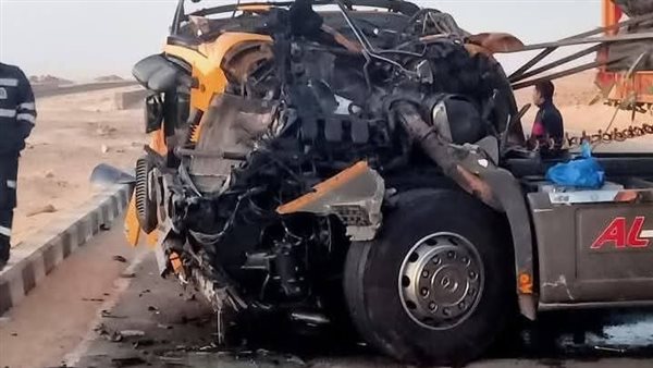 حادث تصادم بالفرافرة