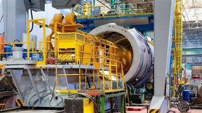 روس أتوم تنتهي من تصنيع جسم المفاعل لمحطة الضبعة النووية