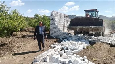 إزالة 655 حالة تعدٍ بالمنيا ضمن المرحلة الثانية من الموجة 25 