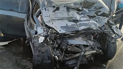 مصرع مهندس في تصادم ملاكي وأتوبيس كان يسير عكس الاتجاه بالقليوبية