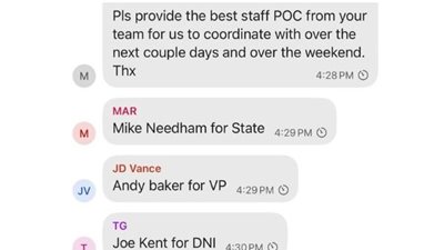 المعلومات تعرض الأمن القومي الأمريكي للخطر.. ذا أتلانتيك تنشر تسريبات جديدة من محادثات سيجنال