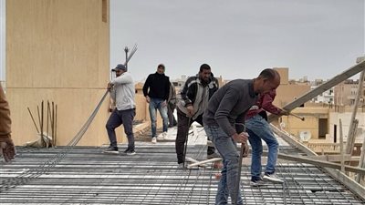 جهاز مدينة 6 أكتوبر يواصل حملات إزالة مخالفات البناء بعددٍ من المناطق