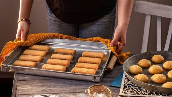 طريقة عمل بسكوت النشادر