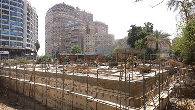 انتهاء أعمال صب الخرسانات بنسبة 82% لحديقة الحيوان بالجيزة 