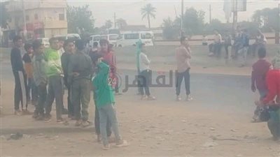 مصرع شاب وإصابة شخصين آخرين في تصادم بالفيوم