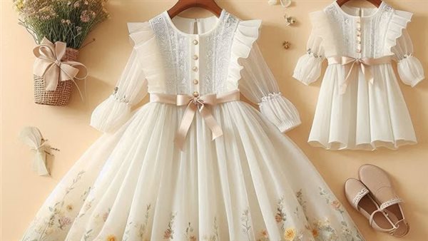 فساتين بنات للعيد