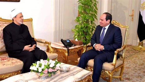 الرئيس السيسي وشيخ