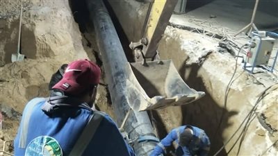 بعد انقطاع 8 ساعات.. عودة المياه لمدينة وادي النطرون بعد إصلاح الكسر المفاجئ