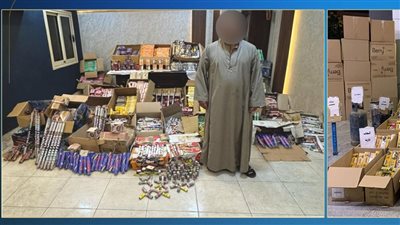 ضبط شخصين بتهمة الإتجار في الألعاب النارية بالفيوم والمنيا