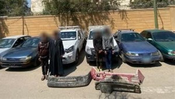 المتهمين والمضبوطات