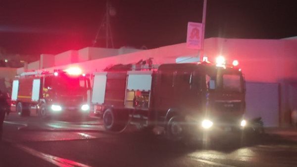 صورة من موقع الحريق