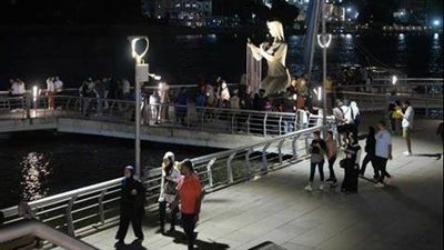 إقبال المواطنين على ممشى أهل مصر في ثاني أيام عيد الفطر المبارك | بث مباشر