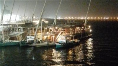 عودة الملاحة النهرية بالأقصر بعد تحسن الأحوال الجوية