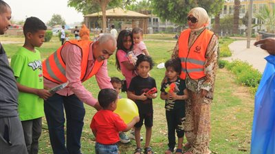 140 حديقة تستقبل المواطنين والأفواج السياحية خلال أيام العيد.. وتوزيع الهدايا والبالونات على الأطفال بأسوان